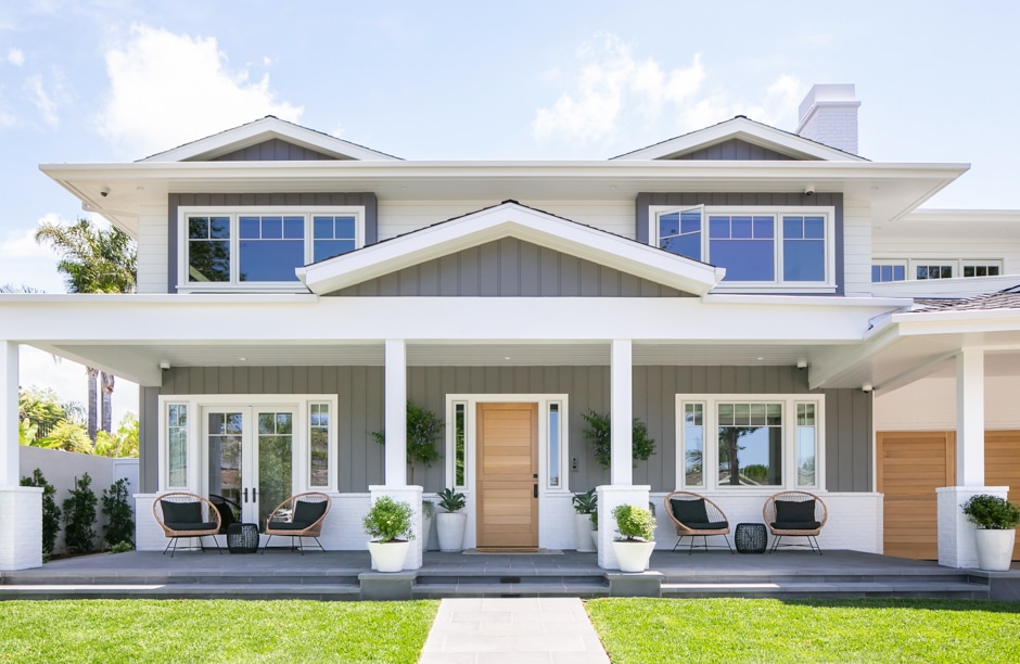 california home exterior on sunny day