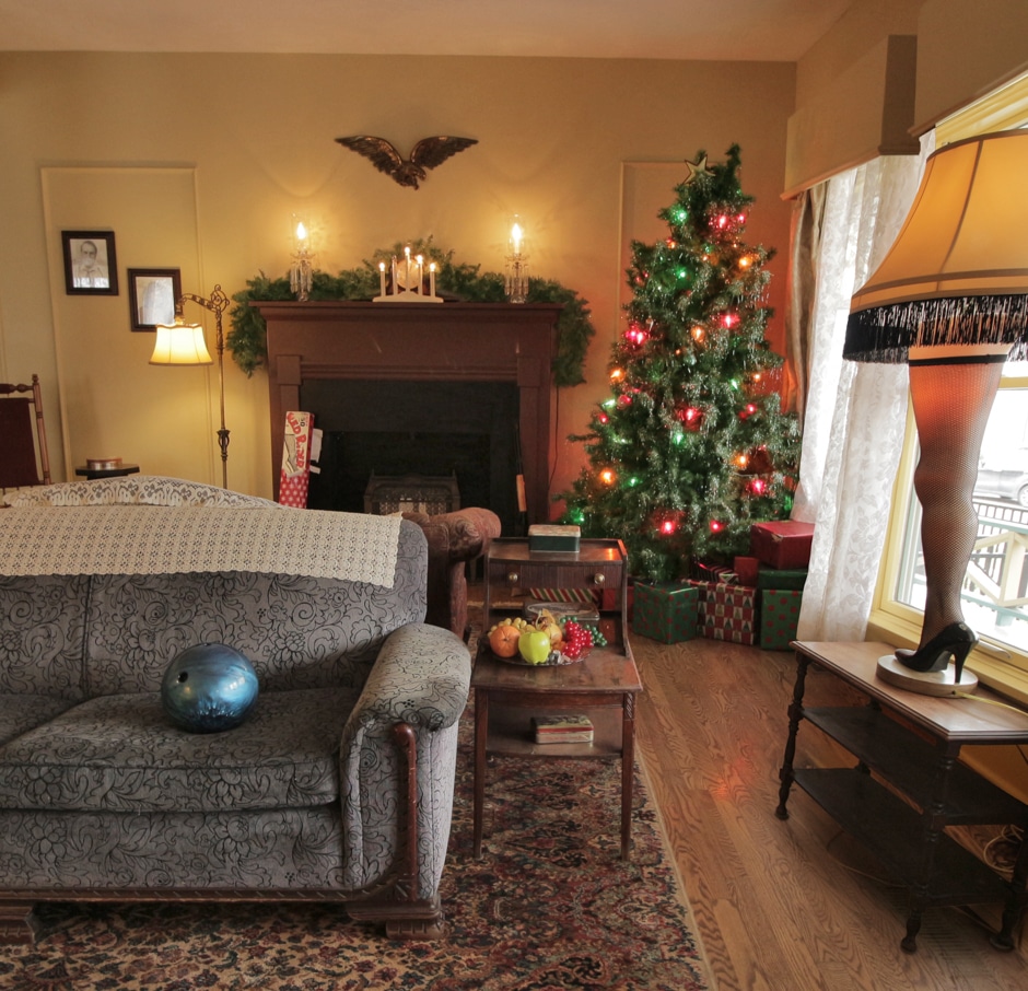 living room from A Christmas Story movie