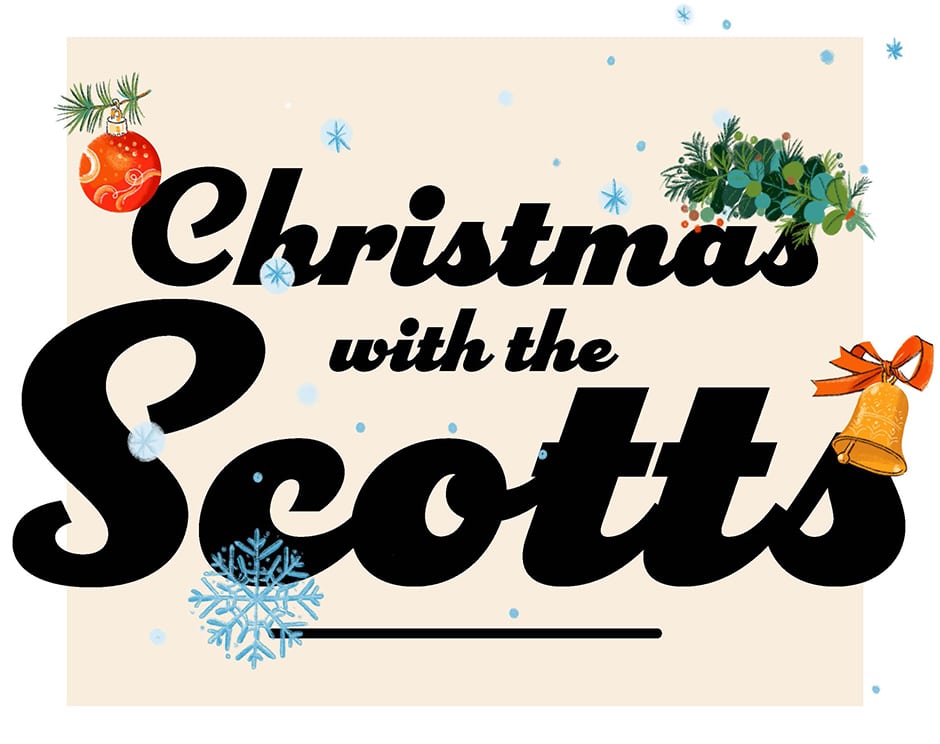 christmas with the scotts illustrations
