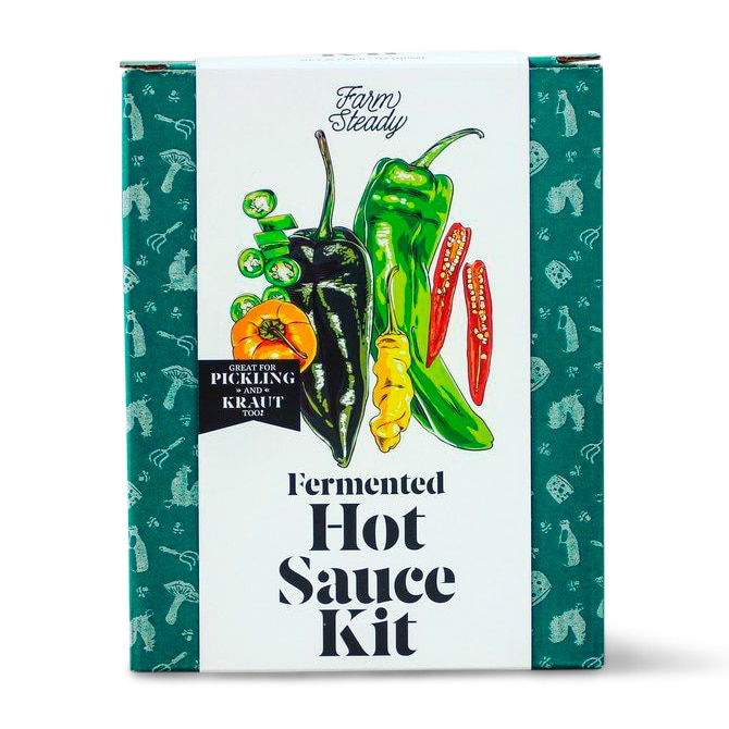 farmsteady fermented hot sauce kit