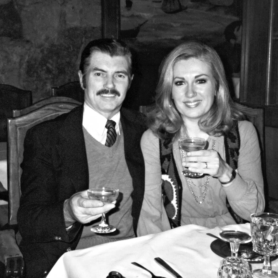 Jim and Joanna Scott enjoying date night in the 1970s