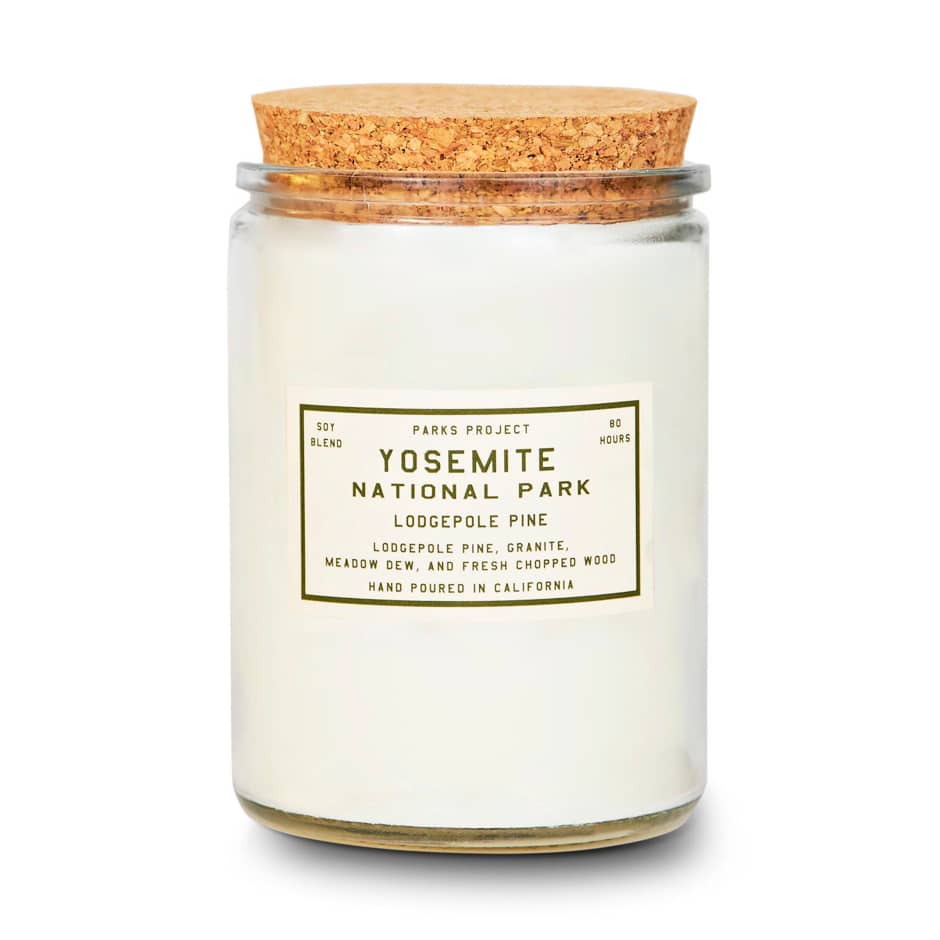 lodgepole pine candle yosemite scent