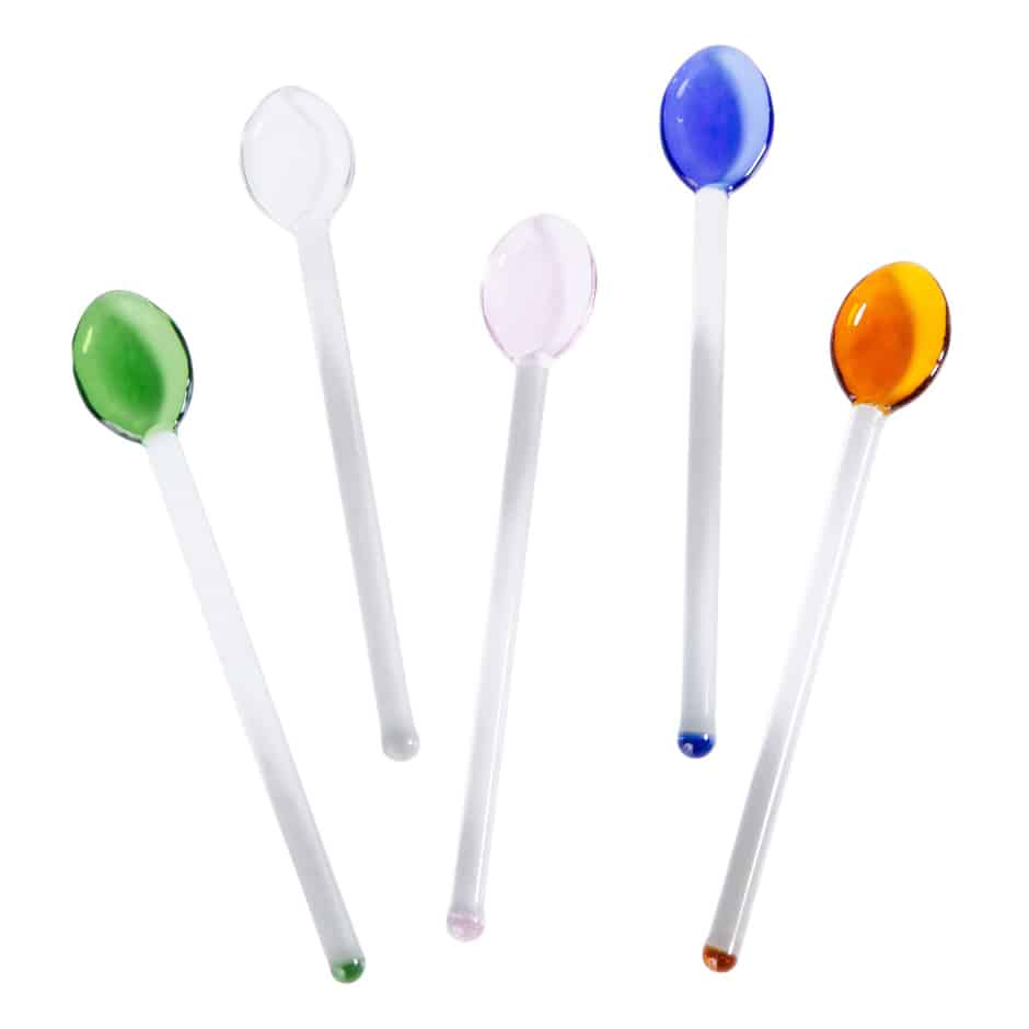 poketa glass spoons