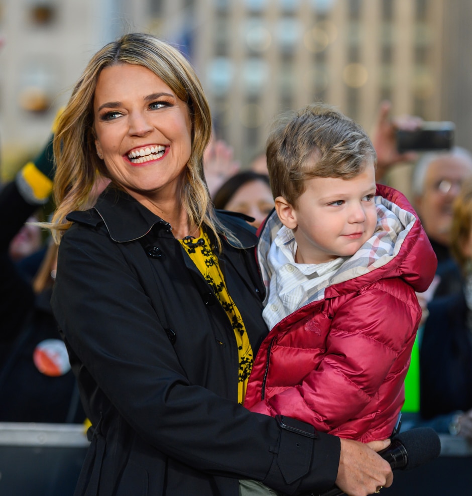 savannah holding son charley