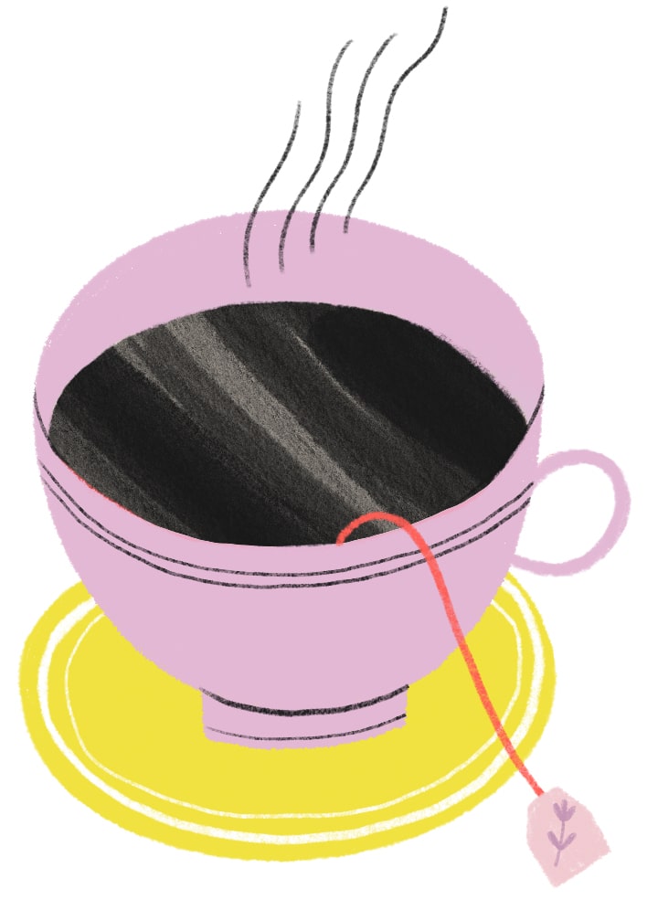 teacup illustration