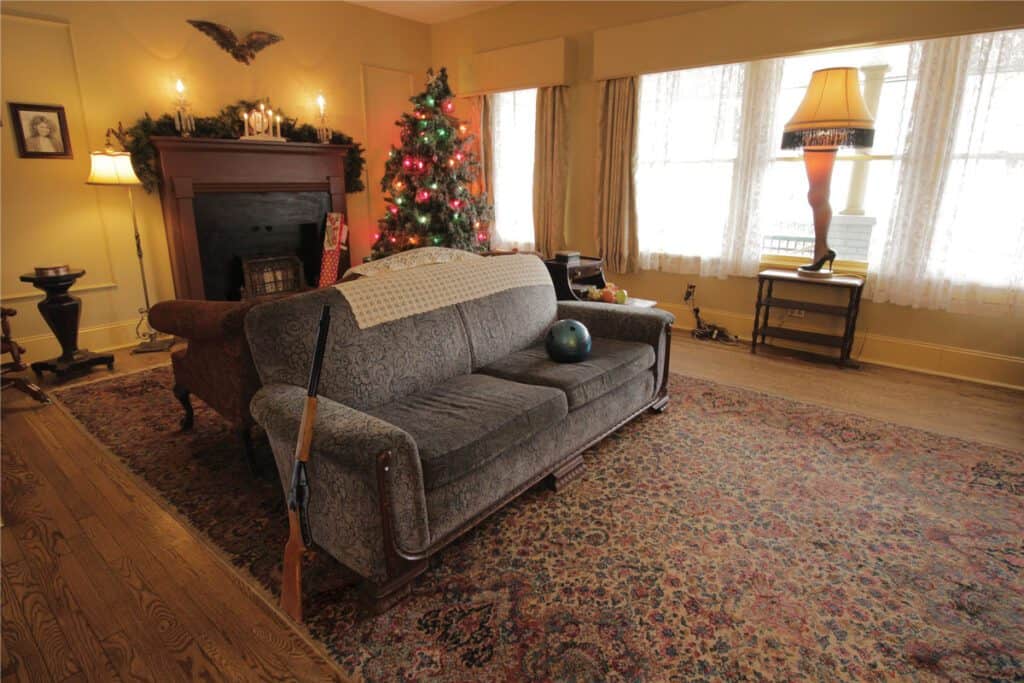 A Christmas Story Living Room