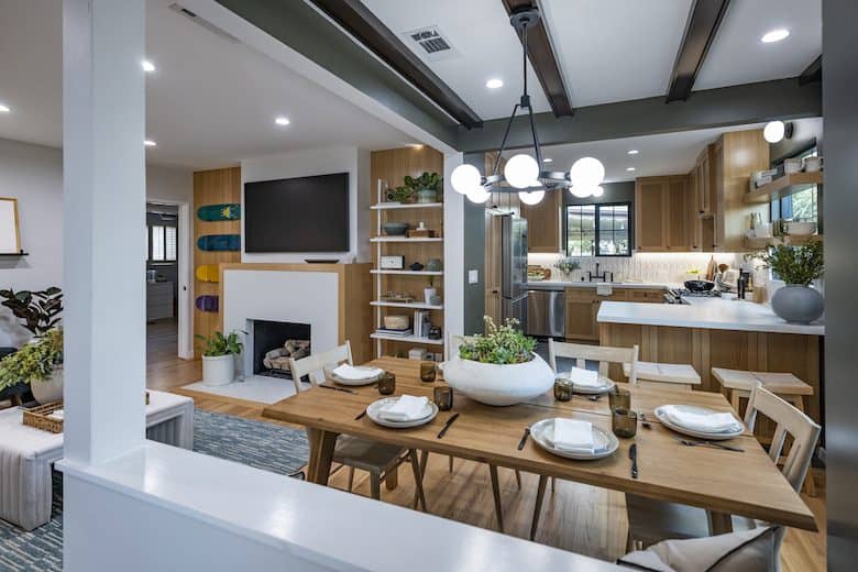 Property Brothers Forever Home: jessica and kathy dining room remodel