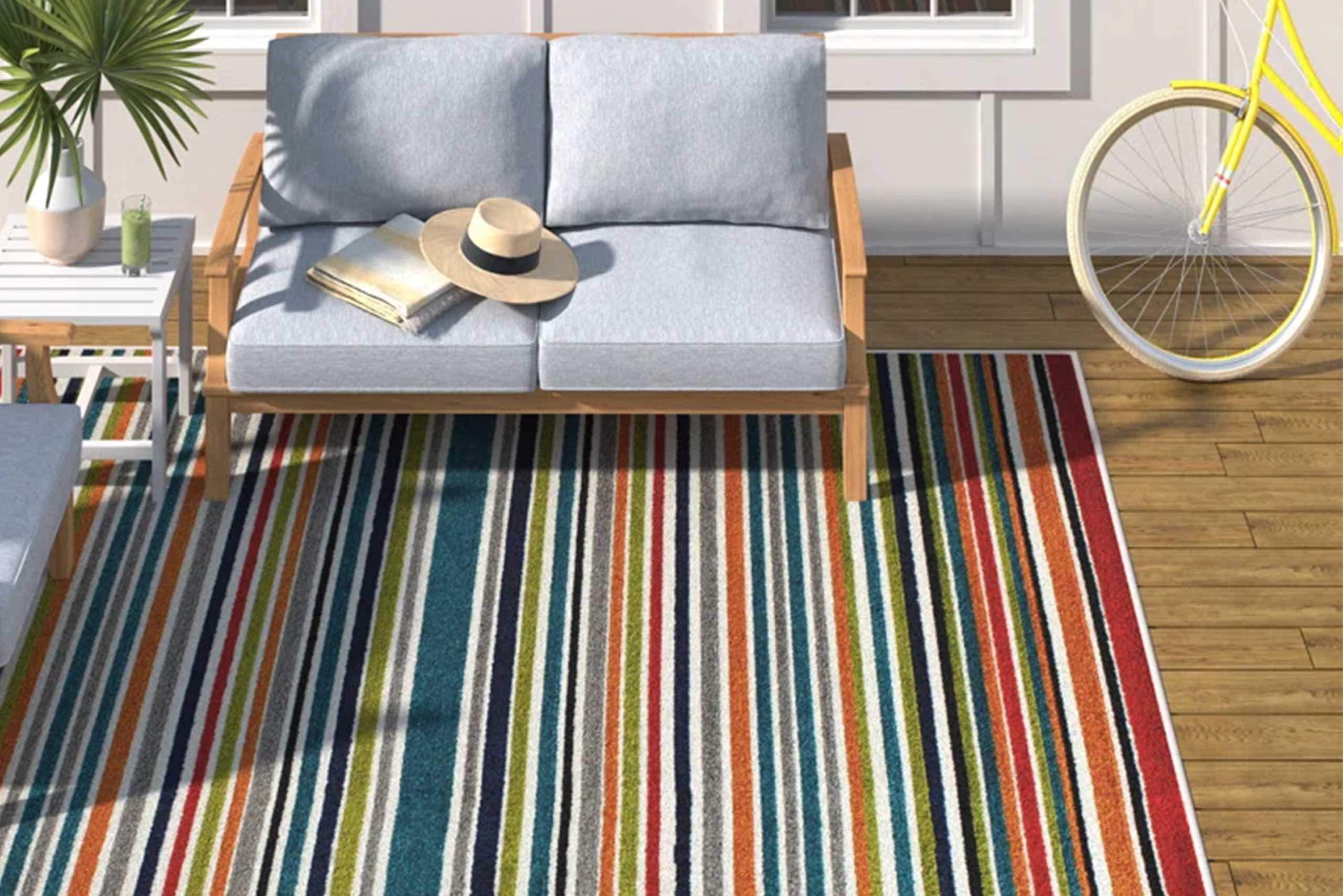 14 Best Area Rugs for Outdoor Spaces, From the Patio to the Porch