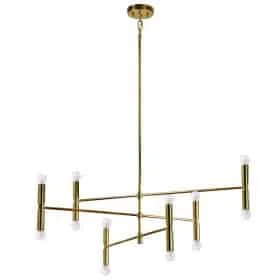 Gold light fixture