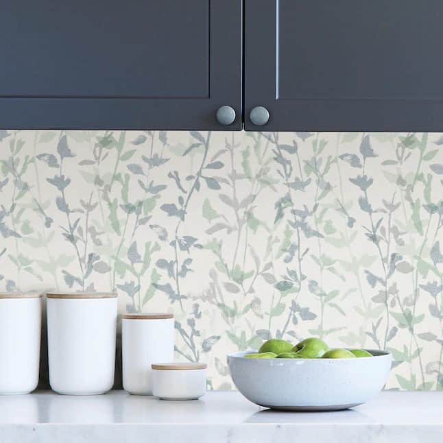 Scott Living Floral Peel-and-Stick Wallpaper - Drew & Jonathan
