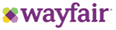 Wayfair logo in purple color