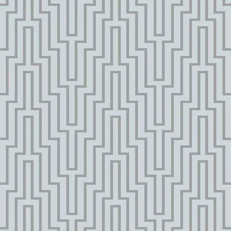 Light and dark blue-gray geometric wallpaper