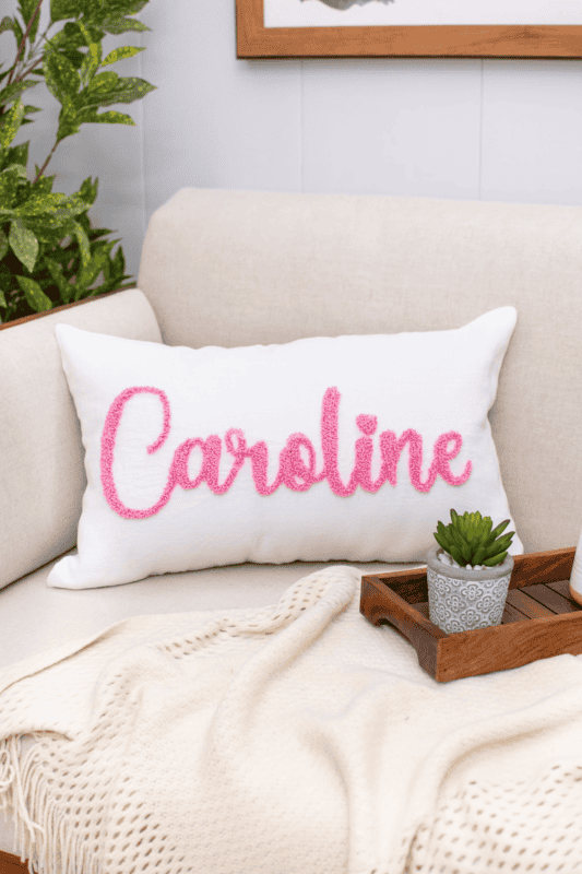 Mias Pillow Lab Personalized Name Pillow