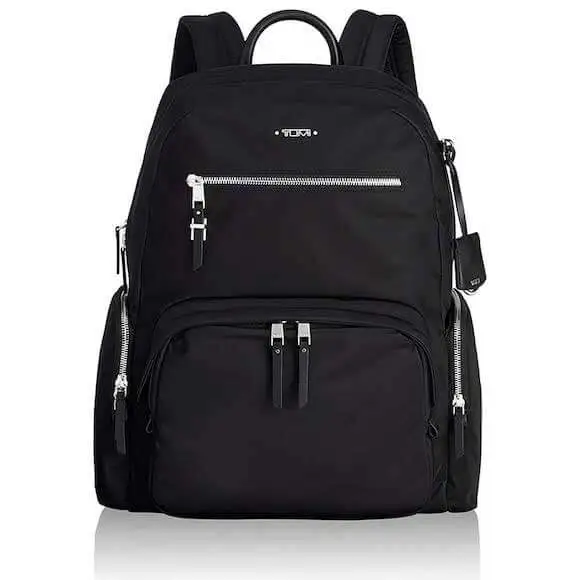 Black TUMI travel book bag