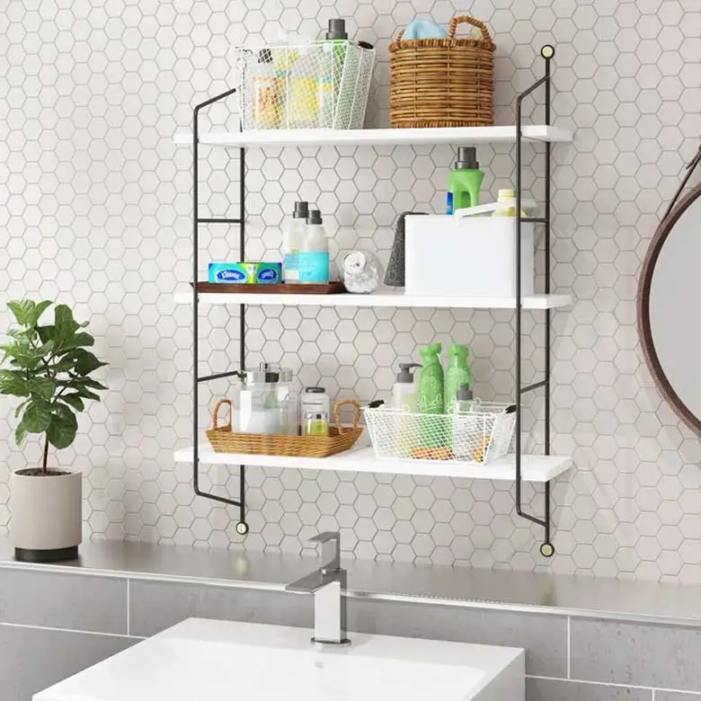 Wayfair 3-Piece Metal Floating Shelf