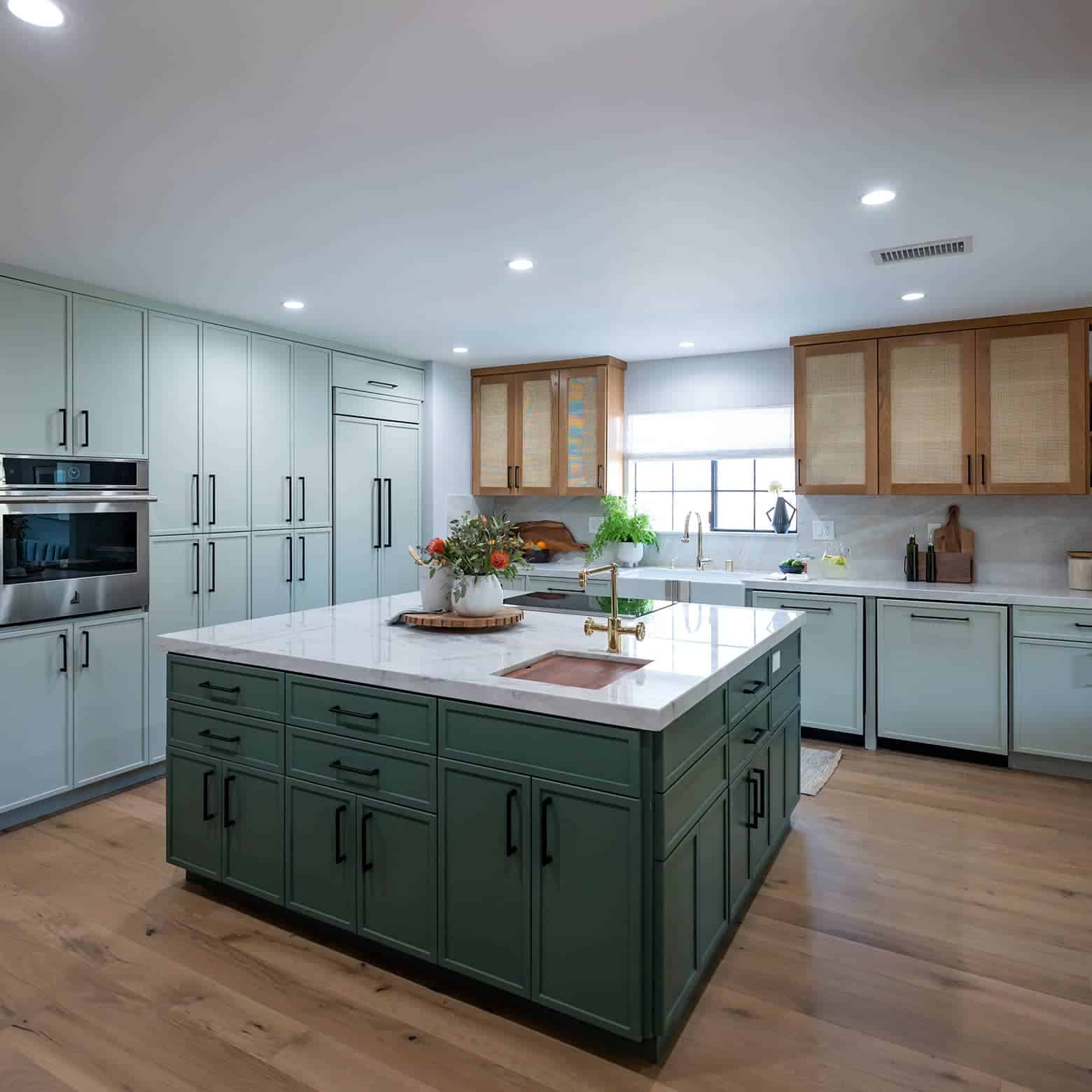 green kitchen decorating ideas