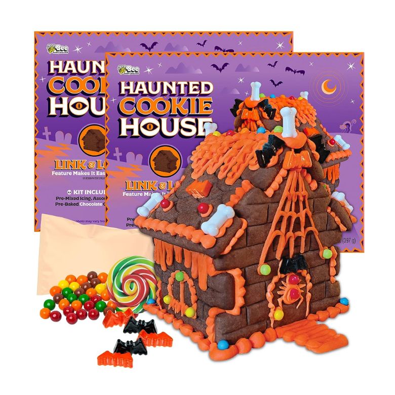 haunted gingerbread house kit