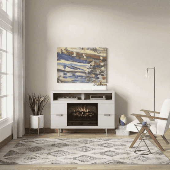 Cestoni 48″ Freestanding Console Electric Fireplace