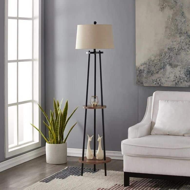 8 Best Floor Lamps With Shelves For The