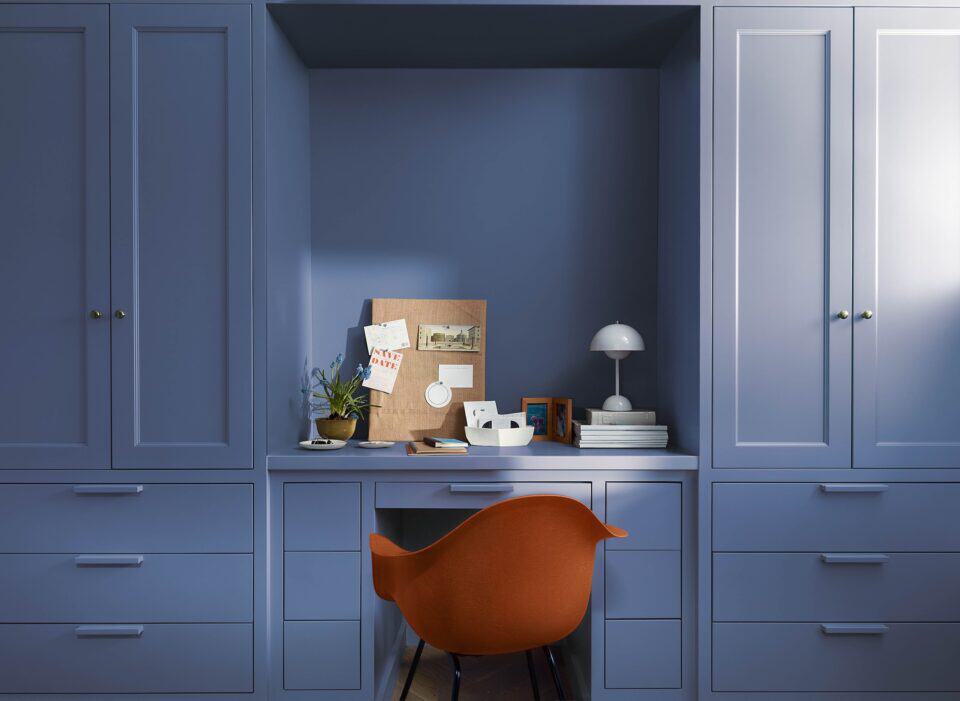 Benjamin Moore's 2024 Color of the Year, Blue Nova 825