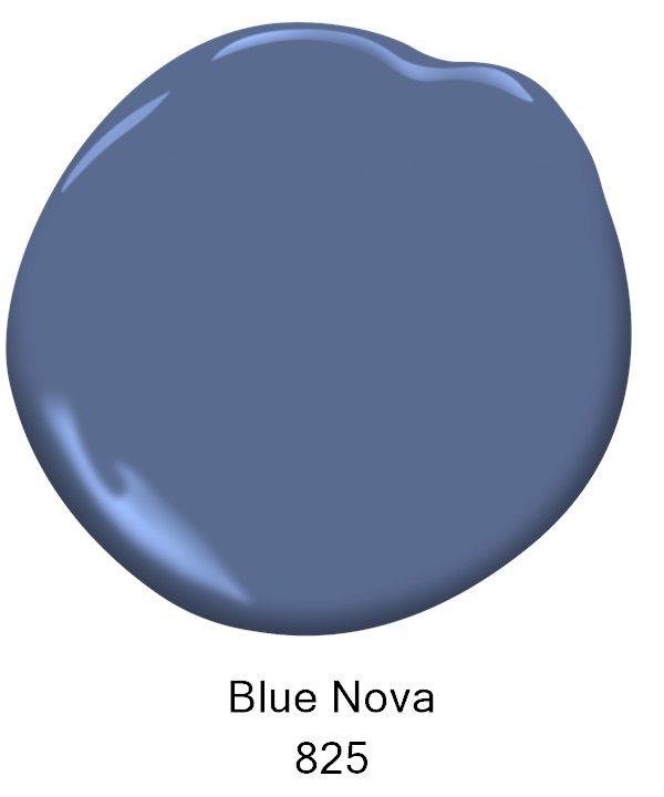 Benjamin Moore 2024 Color of the Year Dollop, Blue Nova 825
