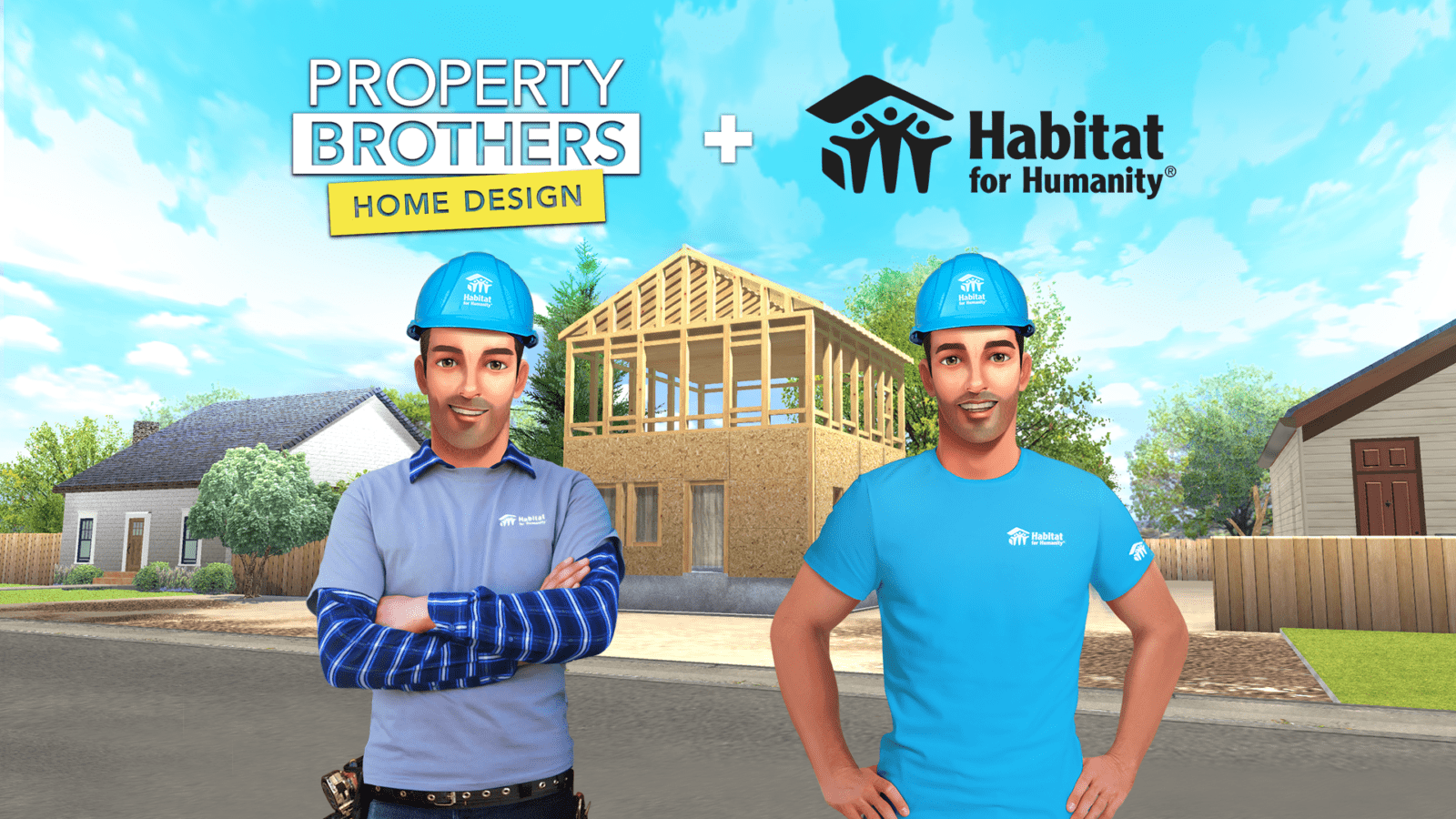 Property Brothers Home Design Game x Habitat for Humanity Fundraiser