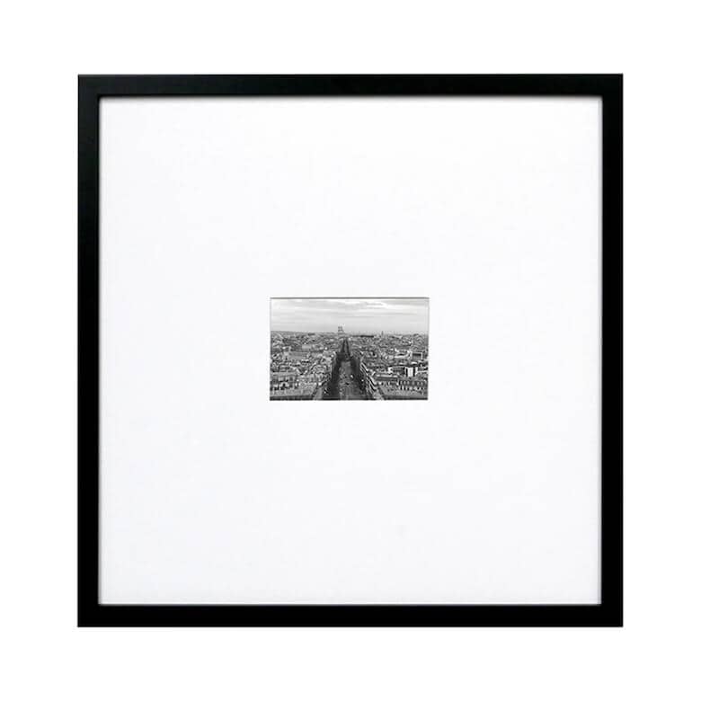 Black picture frame