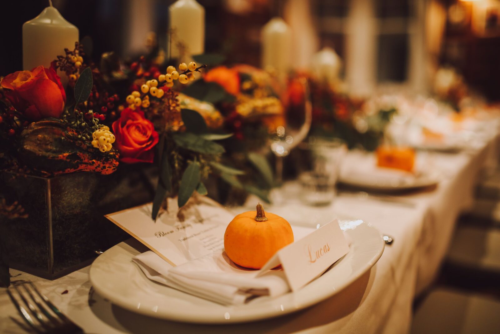 Classic Thanksgiving Table Decor