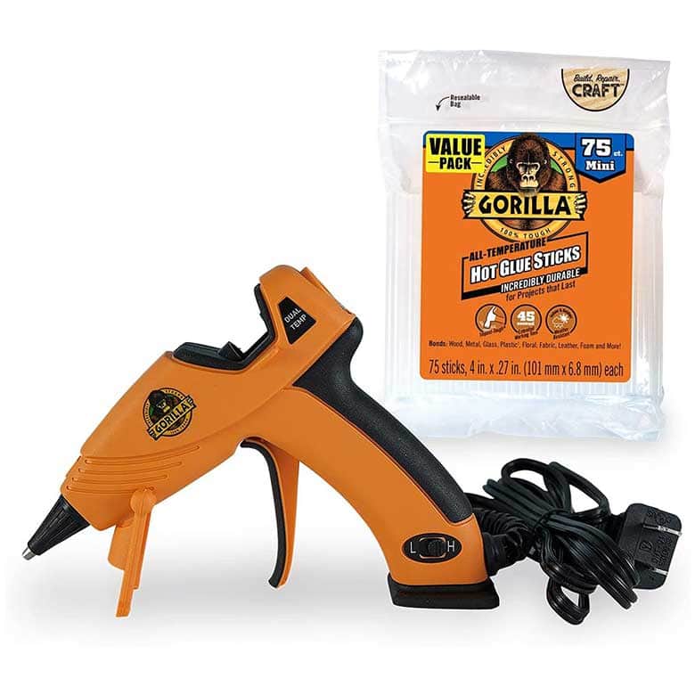 gorilla glue hot glue gun