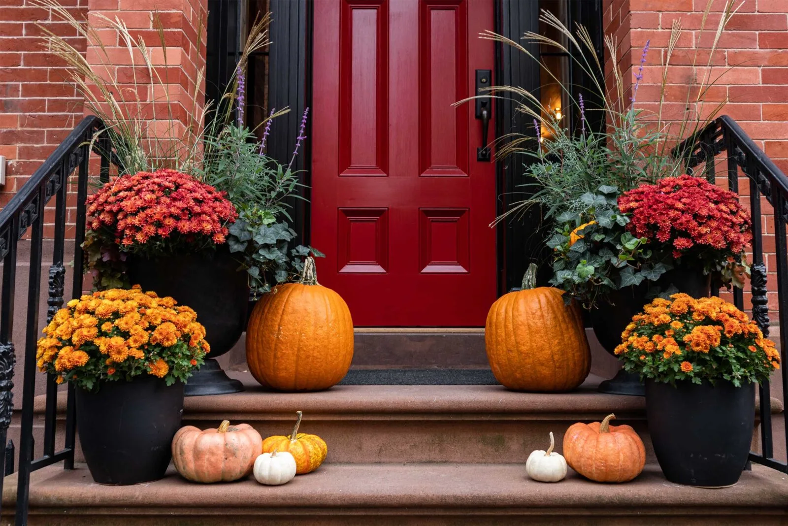 outdoor thanksgiving decor