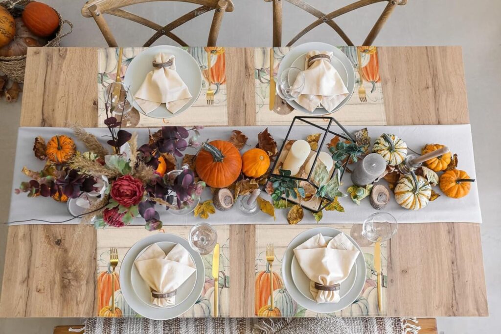 Quick Thanksgiving Table Decor Ideas