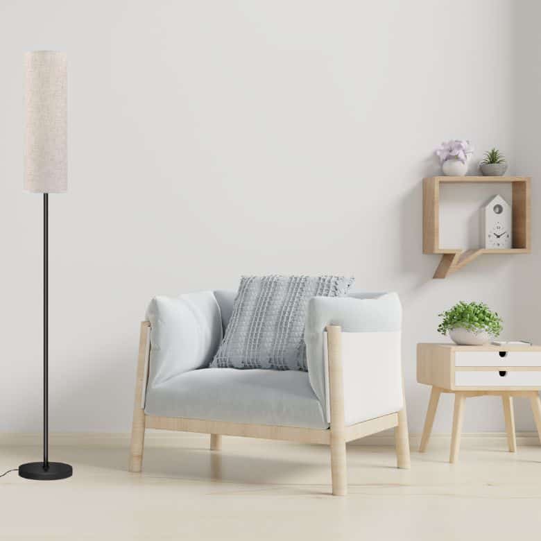 Smart LED floor lamp