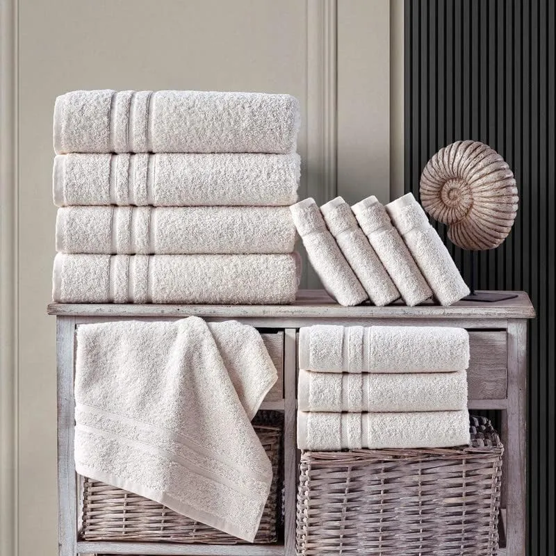 Hammam Turkish Cotton Bath Towels, 4-Pack