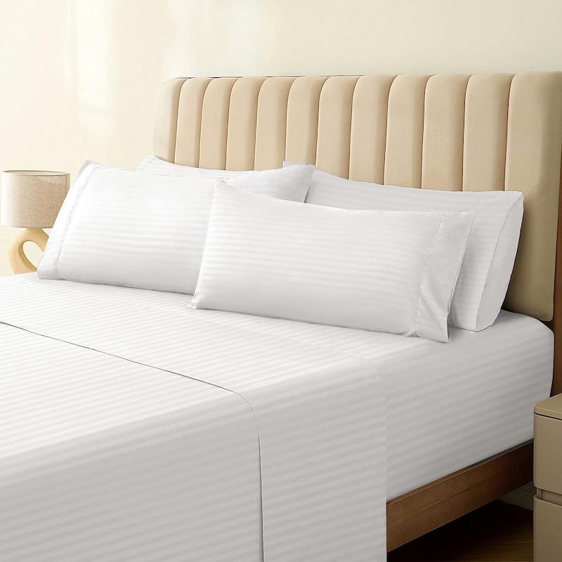 LuxClub Bamboo Bed Sheet Set