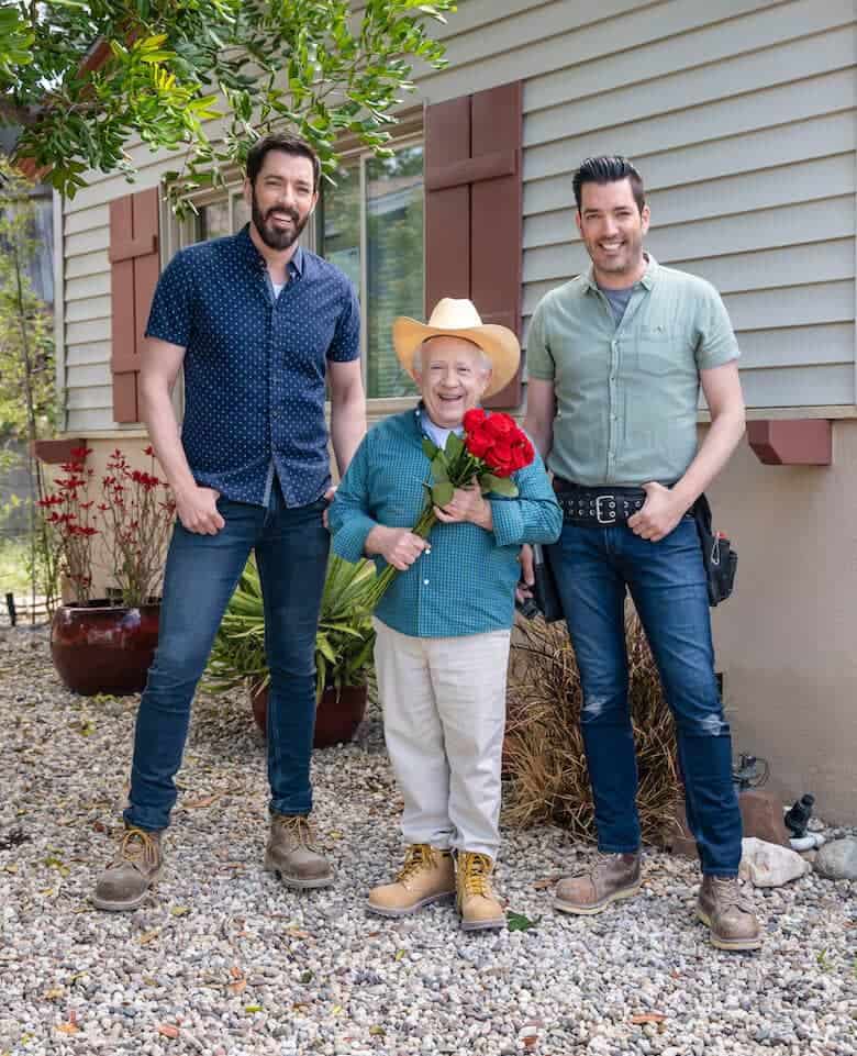 Leslie Jordan with Drew and Jonathan