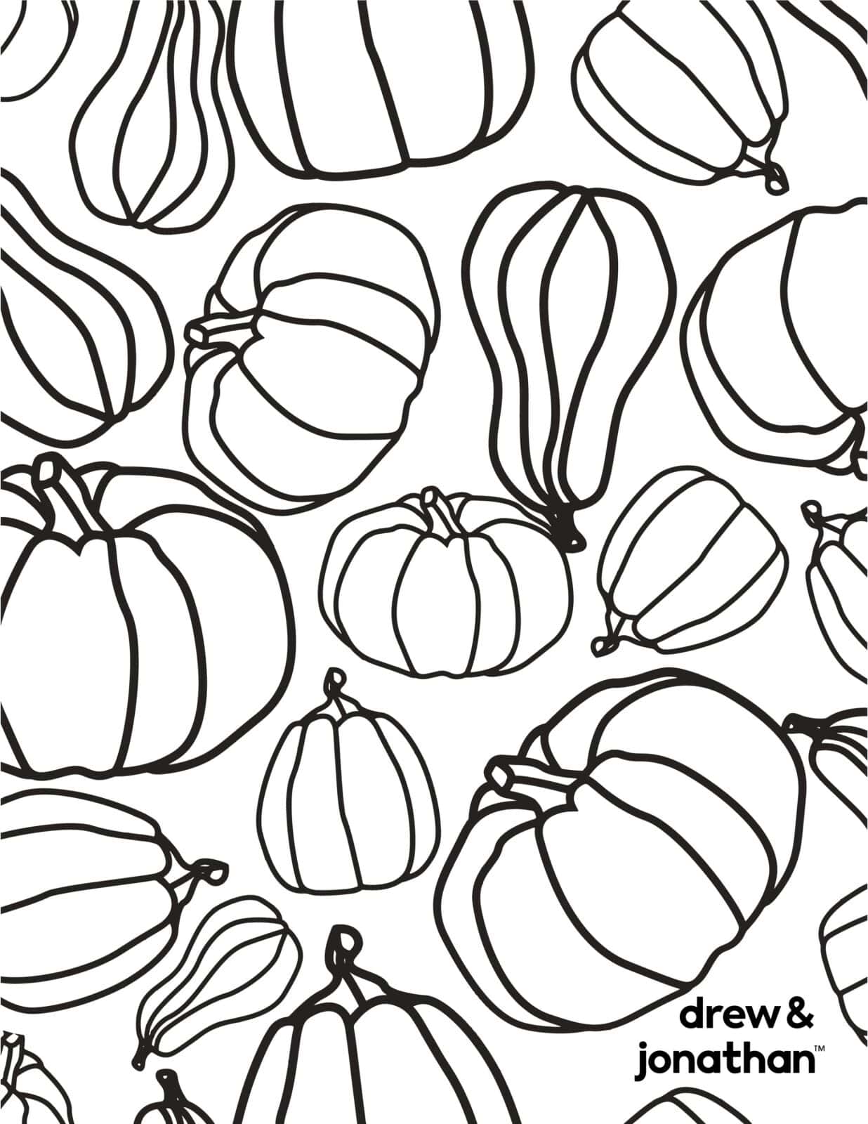 Free Printable Thanksgiving Coloring Pages for Kids