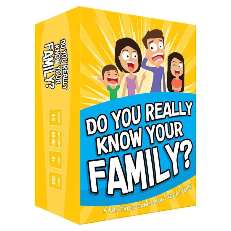 do you really know your family game