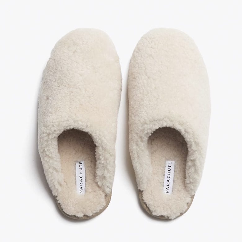 Shearling Wool Clogs