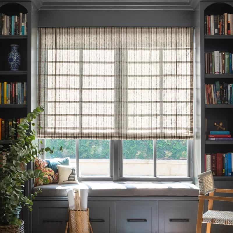 Scott Living Flat Roman Shades Smith & Noble