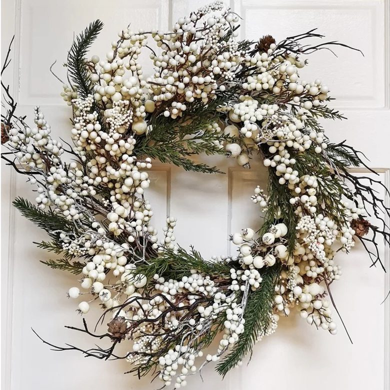 Wayfair Berry and Cedar Wreath