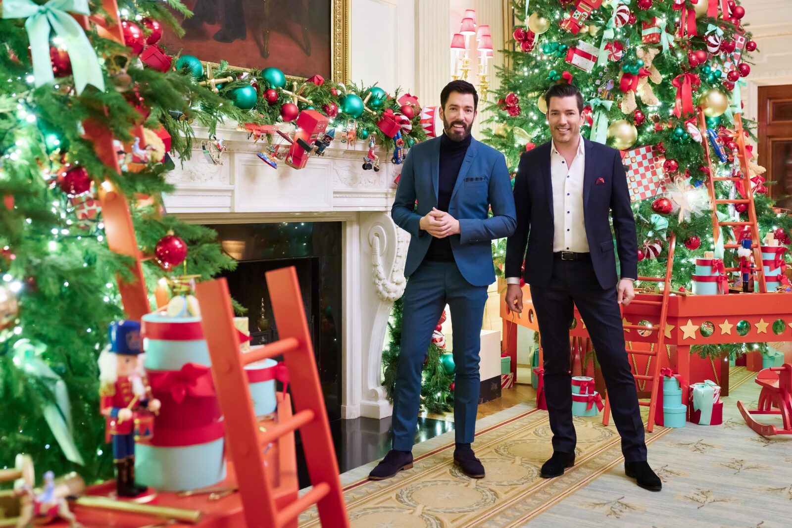 Property Brothers White House Christmas 2023