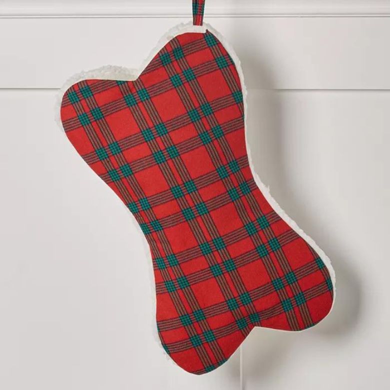 dog bone-shaped stocking
