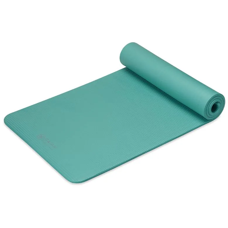 gaiam essentials thick yoga mat