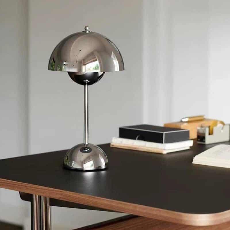 chrome table lamp