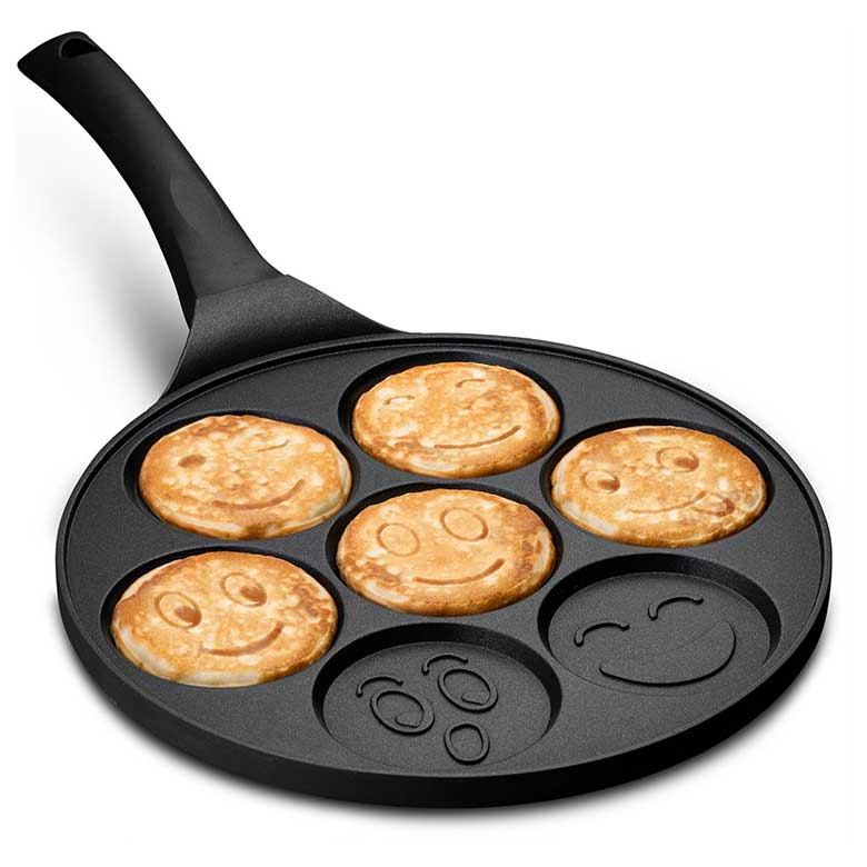 emoji pancake skillet
