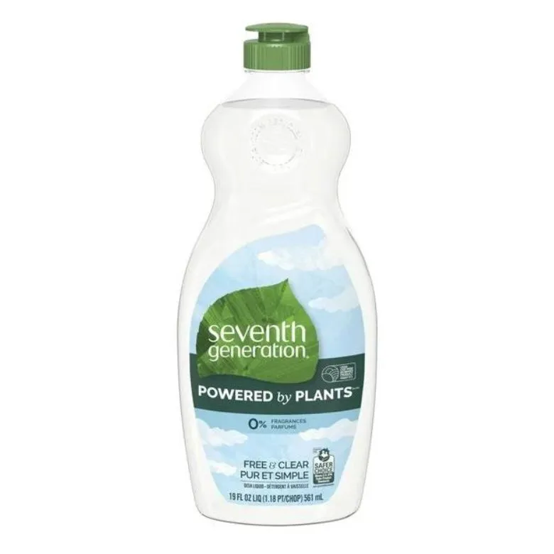 seventh generation free and clear liquid dish soap