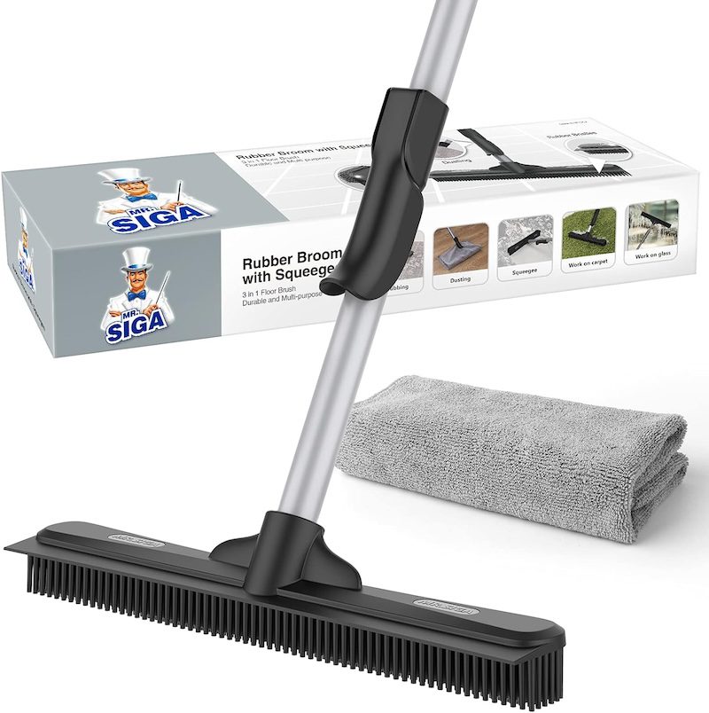 cleaning squeegee for rug