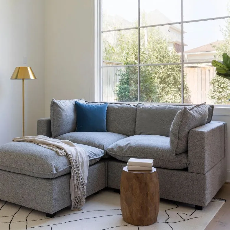 kova gray sofa