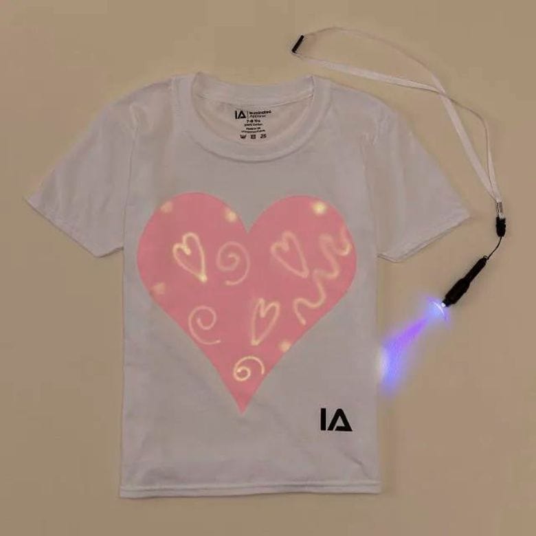 light up drawing shirt