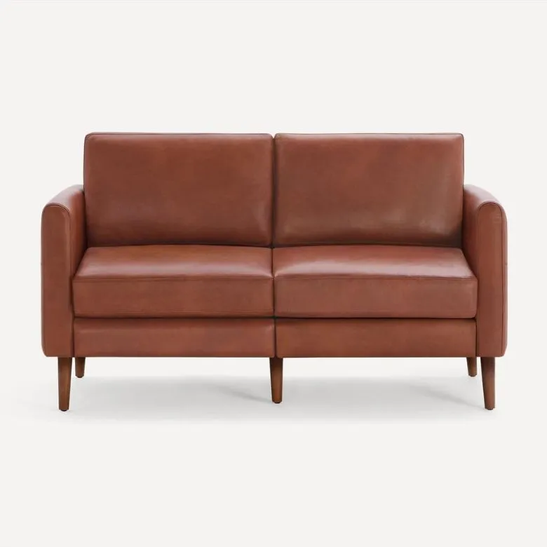nomad leather sofa